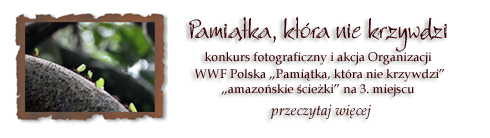 konkurs i akcja WWF Polska "Pamiątka która nie krzywdzi"